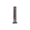 Lasko Wind Curve T42954 Tower Fan with Remote Control, 120 V, Plastic Housing Material, Gray/Woodgrain