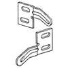 Prime-Line N 6538 Universal Bi-Fold Door Surface Aligner, Steel, Zinc