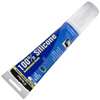 Red Devil 0820 Silicone Sealant, Clear, -60 to 400 deg F, 2.8 oz Squeeze Tube