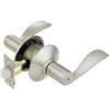 Schlage Accent Series F40 ACC 619 Privacy Lever, Mechanical Lock, Satin Nickel, Metal, Residential, 2 Grade