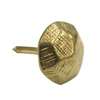 NAIL UPHOLSTERY BRASS H-HEAD - Case of 6