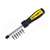 STANLEY 69-189 Ratcheting Screwdriver, 6-in-1 Drive, 8-3/4 in OAL, Rubber Handle, Ergonomic Handle