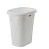 Rubbermaid 5L51 Series FG5L5100WHT Waste Basket, 12 qt, Plastic, White, 11.8 in H