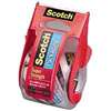 Scotch 142 Packaging Tape, 800 in L, 1.88 in W, Acetate Backing, Clear