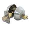 2-CYLINDR DEADBOLT K4 S CHROME - Case of 4