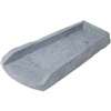 Amerimax 3014-12 Splash Block, 24 in L, 11-1/2 in W, Slate Gray, Polypropylene