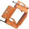 Carlon SC100A 1-Gang Mounting Bracket, PVC, Orange, Nail