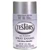 Testors 1246T Craft Paint, Metallic, Silver, 3 oz, Bottle