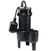 Wayne RPP50 Sewage Pump, 1-Phase, 15 A, 115 V, 0.5 hp, 2 in Outlet, 20 ft Max Head, 4,800 gph, Iron