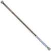 Simple Spaces SD-SR36-C3L Shower Curtain Rod, 7-1/2 lb, 36 to 63 in L Adjustable, 1 in Dia Rod, Steel, Chrome