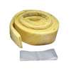 M-D 04937 Pipe Insulation Wrap, 25 ft L, 1/2 in Thick, Fiberglass, Yellow