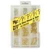 Midwest Fastener 14991 Hook and Eye Kit, Brass/Zinc