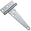 HINGE T LD L/SCREWS 4IN ZINC - Case of 10