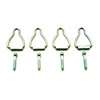 Make-2-Fit PL 14658 Screen Channel Bail Latch, 1-9/16 in L x 1/16 in H Dimensions, Aluminum, Mill, Silver