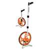 Keson Roadrunner Series RR318N Measuring Wheel, 9999.9 ft, 12-1/2 in Wheel, Polycast Wheel, ABS, Orange