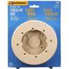 Wiremold NM4 Raceway Box, Fixture, Non-metallic, PVC, Ivory