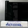 Orgill Poly 6X20-B Poly Film, 100 ft L, 20 ft W, 6 mil Thick, Black
