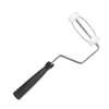 ProSource CFA4641-11 Roller Frame, Polypropylene Handle, Threaded Handle, Black Handle