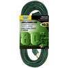 PowerZone OR880633 Extension Cord, 16 AWG Cable, 80 ft L, 125 V, Green