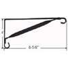 Landscapers Select GB0243L Planter Bracket, 8-1/2 in L, Steel, White, White, Wall