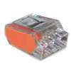 CONNECTOR WIRE 3-PORT ORANGE