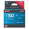 STAPLE T50 1250PK 3/8IN - Case of 4