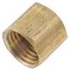 Anderson Metals 738108-04 Pipe Cap, 1/4 in, IPT, Brass, Red, 200 psi Pressure