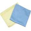 SM Arnold 25-862 Cleaning Towel, Microfiber Cloth, Blue/Yellow