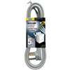 PowerZone ORD100305 Power Supply Dryer Cord, 10 AWG Cable, 5 ft L, 250 V, Gray