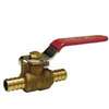 B & K 107-345NL Ball Valve, 1 in Connection, PEX x PEX, 600/160 psi Pressure, Brass Body