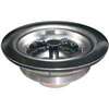 ProSource 8039CP-3L Basket Strainer Assembly, 4.4 in Dia, For: 3-1/2 to 4 in Dia Opening Sink