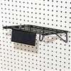 Southern Imperial R-9011263 Pegboard Shelf, Black, Powder-Coated