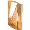 Defender Security U 9938 Window Flip Lock, Steel, Brass