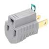 GRAY 2WIRE GROUNDING ADAPTER - Case of 5