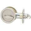 Kwikset 335 15 RND Privacy, Satin Nickel, 2-3/8 in Backset