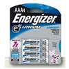 Energizer L92 L92SBP-4 Ultimate Battery, 1.5 V Battery, 1250 mAh, AAA Battery, Lithium Iron Disulfide