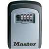 Master Lock 5401D Combination Lock Box, Metal/Steel, Black, 3-1/4 in W, 4-3/4 in H, 1-1/2 in D