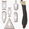 Hyde 10450 Contour Scraper, Stainless Steel Blade, Ergonomic Handle