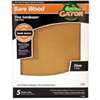 Gator 4464 Sanding Sheet, 11 in L, 9 in W, Fine, 150 Grit, Garnet Abrasive, Paper Backing