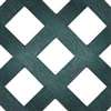 UFP 79910 Classic Lattice, 8 ft L, 4 ft H, Diamond Mesh, 2-3/4 in Mesh, Plastic, Green
