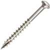 Kreg SML-C150S5-100 Pocket-Hole Screw, #8 Thread, 1-1/2 in L, Coarse Thread, Maxi-Loc Head, Square Drive, Sharp Point