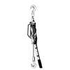Acorn Hardware 18500 Cable Puller, Rubber Grip Handle, 12 ft Lift, 1 ton Lifting, 3/16 in Dia Rope/Cable