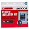 Frost King V73H Indoor Shrink Window Kit, 62 in W, 0.75 mil Thick, 42 in L, Plastic, Crystal Clear, 1/PK