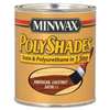 Minwax PolyShades 613750444 Polyurethane, Satin, Liquid, American Chestnut, 1 qt Can