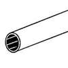 Stanley Hardware 4206BC Series N247-585 Metal Tube, Round, 72 in L, 1 in Dia, 1/16 in Wall, Aluminum, Mill