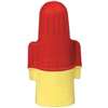 3M Performance Plus R/Y+ Wire Connector, 22 to 8 AWG Wire, Steel Contact, Red/Yellow