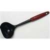 Chef Craft 12160 Soup Ladle, 8 oz Volume, 12 in OAL, Nylon, Black/Red