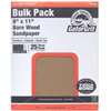 Gator 3276 Sanding Sheet, 11 in L, 9 in W, 100 Grit, Garnet Abrasive