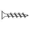 ProFIT 0286079 Screw, #6 Thread, 1-1/4 in L, Coarse Thread, Bugle Head, Phillips Drive, Phosphate, Sharp Point