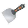 ALLWAY T60 Knife, 6 in W Blade, Steel Blade, Flexible Blade, Plastic Handle